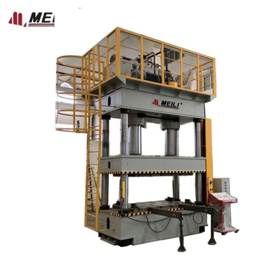 مكبس هيدروليكي بأربعة أعمدة 400T 25Mpa HMI ISO